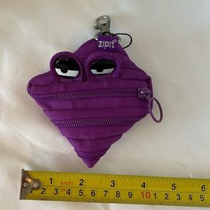 NWOT Zipit Purple Coin Purse